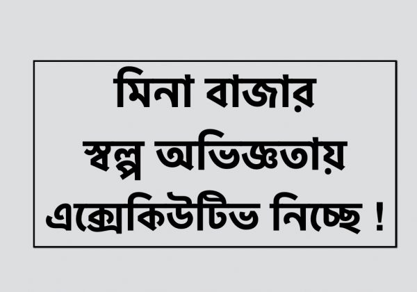 মিনা বাজারে