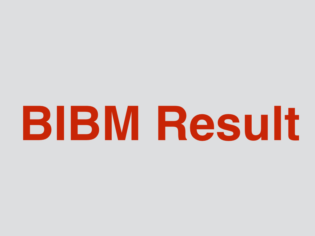 BIBM Result