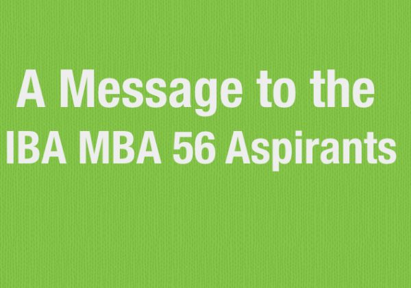 IBA MBA aspirants